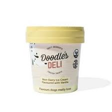 Doodles Deli Vanilla Frozen Doggy treats 125ml