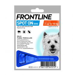 FRONTLINE Spot On Dog Small - 1 pipette - Raw To Your Door