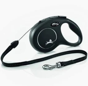 Flexi Classic Cord 8m Black Small