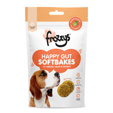 Frozzys Happy Gut Soft Bakes - Salmon,Carrot & Tumeric