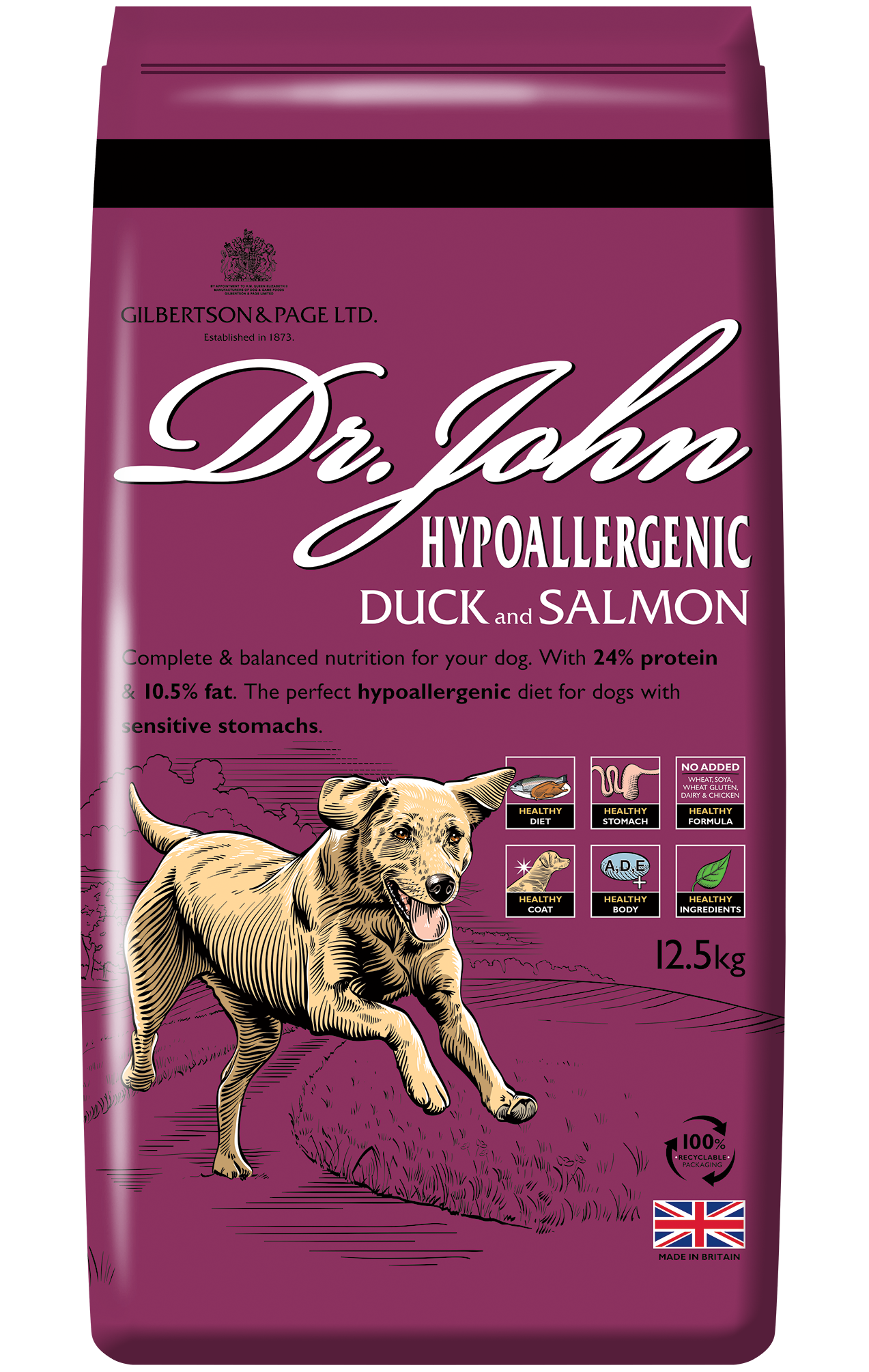 Dr Johns hypoallergenic Duck & Salmon 2kg