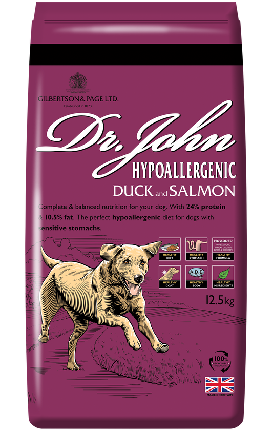 Dr Johns hypoallergenic Duck & Salmon 2kg