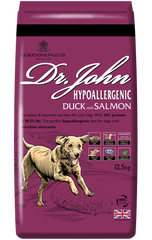 Dr Johns Hypoallergenic Duck & Salmon 12kg