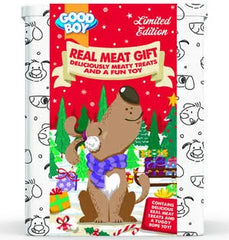 Good Boy Christmas Real Meat Gift Tin
