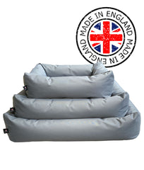 Grey Waterproof Chunky Comfort Bed - Raw To Your Door
