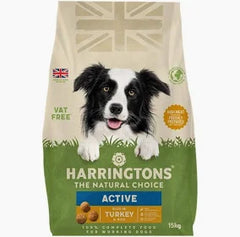 Harringtons Active Turkey & Rice 15kg