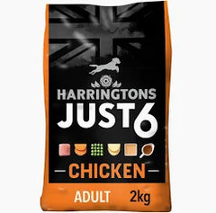 Harringtons Just 6 Dry Chicken 2kg