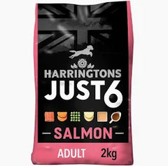 Harringtons Just 6 Dry Salmon 2kg