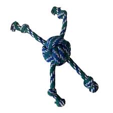 Hem & Boo Fluoro Rope Ball With 4 Ends