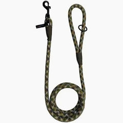Hem & Boo High performance Rope Trigger Lead Khaki/Grey  150cm