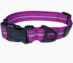 Hem & Boo Sports Collar Purple Small