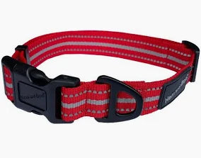 Hem & Boo Sports Collar Red Large