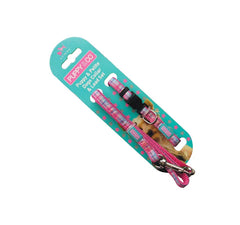 Hem & Boo Tartan Puppy Set Pink