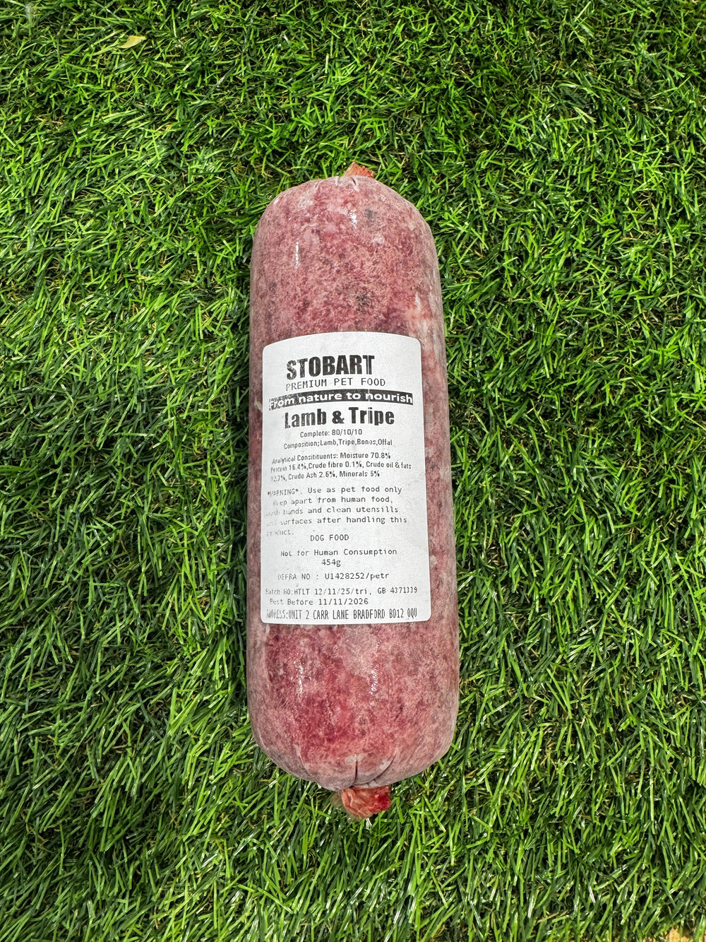 Stobart Lamb & Tripe 454g