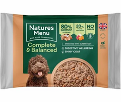 Natures Menu Chicken & Salmon Complete block 500g