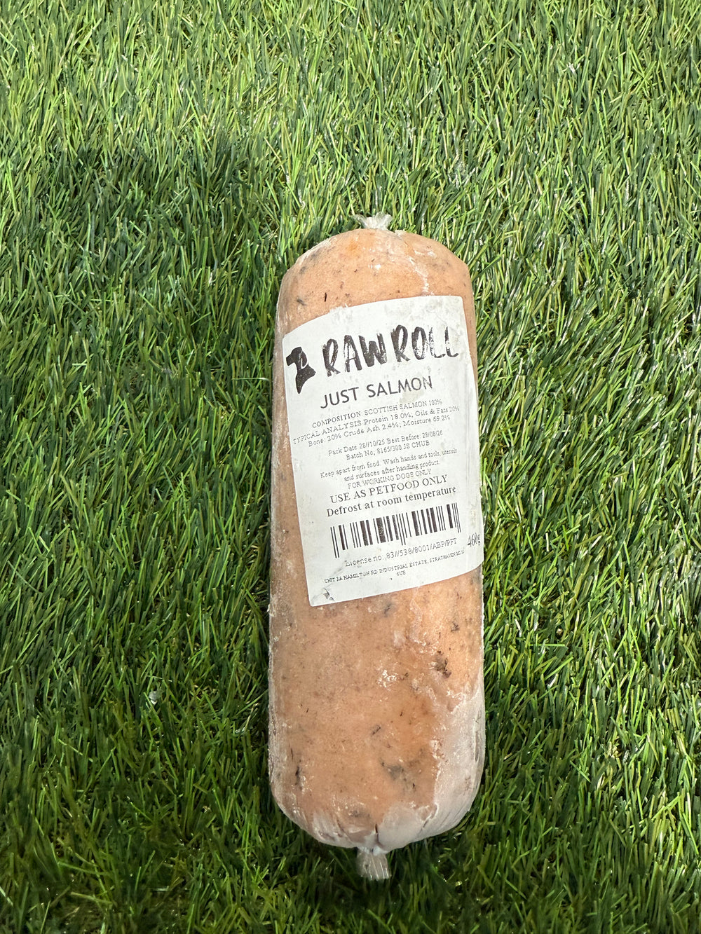 Raw Rolls Just Salmon 460g Chubb