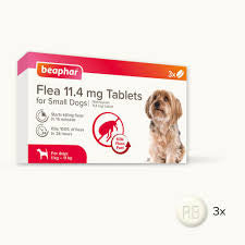 Beaphar Flea Tablets Small Dog (3 Tabs)
