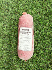 Stobart Raw Beef & Veg 454g