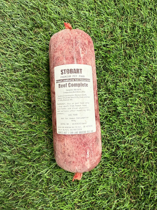 Stobart Raw Beef Complete 454g