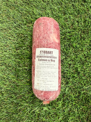Stobart Raw Salmon & Veg 454g