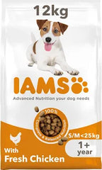 Iams Adult Chicken  Small/Med dog 12kg