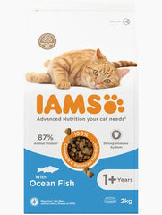 Iams Cat food  Ocean fish 2kg