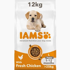 Iams puppy Large Chicken 12kg
