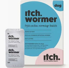 Itch Wormer Tablets for Dogs 3 to 20kg 2Pack
