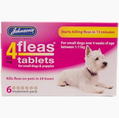 Johnsons 4fleas Small Dog Tabs