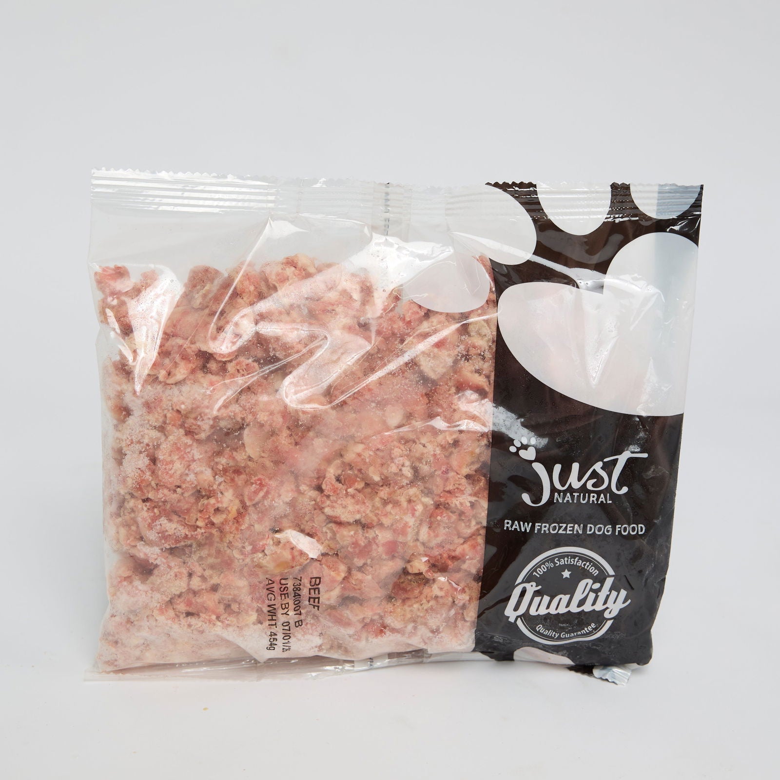 Just Natural Beef 454g - Raw To Your Door