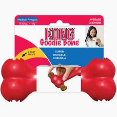 KONG Red Rubber Goodie Bone Small