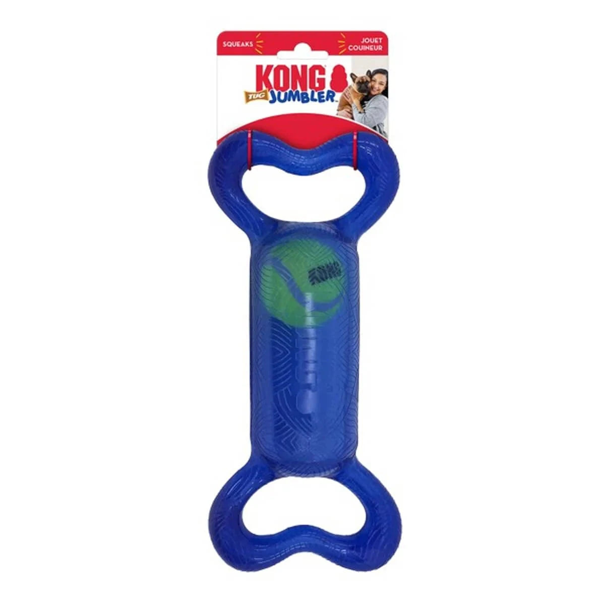 KONG Jumbler Tug Assorted Medium Large - Raw To Your Door