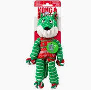 Kong Christmas Floppy Knots Fox Small Med