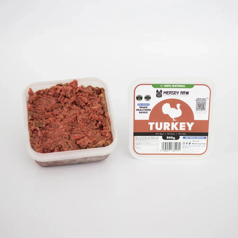 Mersey Raw Turkey Mince 500g - Raw To Your Door