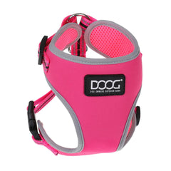 NEOFLEX SOFT HARNESS - NEON Pink/Grey - Raw To Your Door