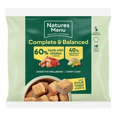 Natures Menu Chicken Lamb 60/40 Nuggets 1kg - Raw To Your Door