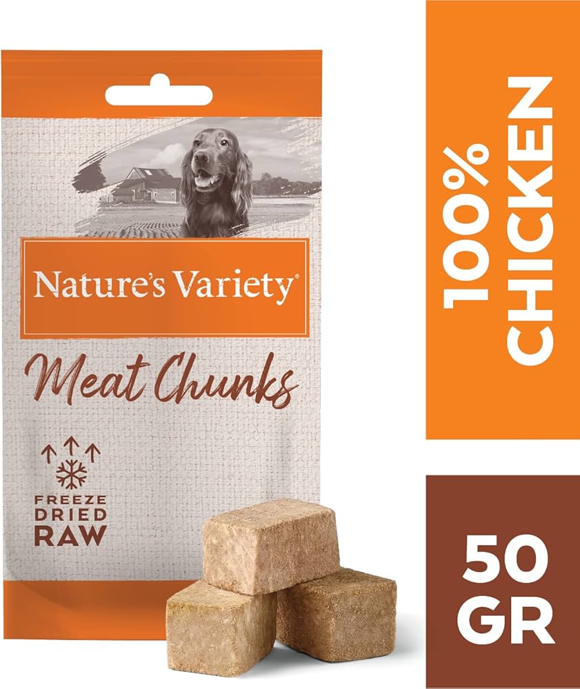 Natures Variety Freeze Dried Chunks Adult Chicken 50g - Raw To Your Door