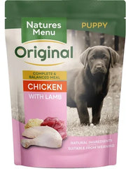 Natures menu Chicken & Lamb Puppy  300g Pouch