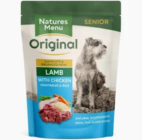 Natures menu Lamb with Chicken Senior pouch 300g