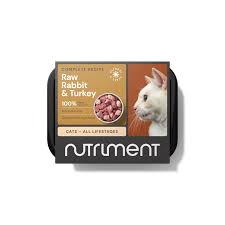Nutriment Cat raw Rabbit Turkey  175g