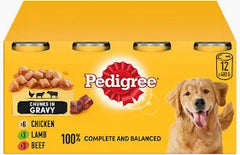 Pedigree Mixed Tins in gravy 12x400g