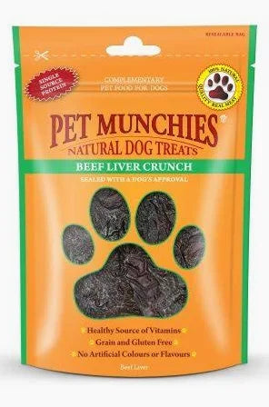 Pet Munchies Beef Liver Crunch 90g