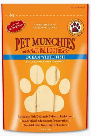 Pet Munchies Ocean White Fish 100g