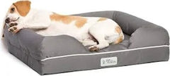 Petfusion Large Dog bed with solid 4 inch Memory Foam