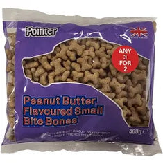 Pointer Peanut Butter Bones 400g