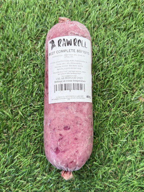 Raw Rolls Beef Complete Chubb 460g
