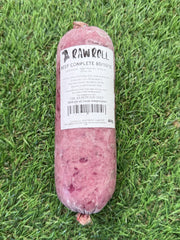 Raw Rolls Beef Complete 80/10/10 Chubb 460g
