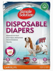 Simple solution Disposable Diapers Large - Xlarge 23-34kg (12pack)