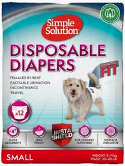 Simple solution Disposable Diapers Small Dog 5-11kg (12pack)