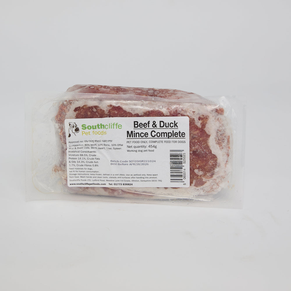 Southcliffe Beef & Duck single 454g